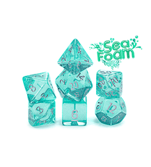 Holographic Dice - Sea Foam